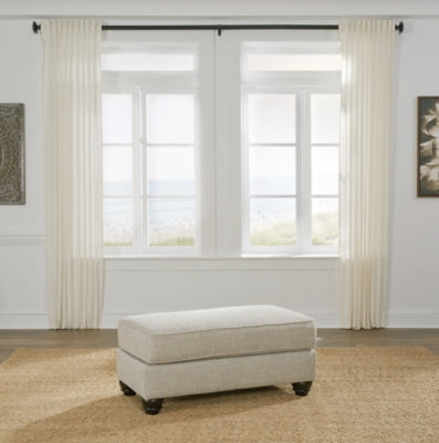 Asanti Ottoman - Pearl Silver