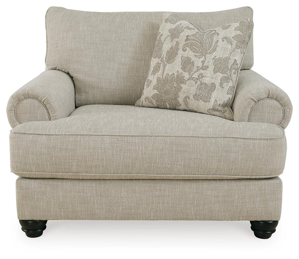 Asanti Oversized Chair - Pearl Silver (3)