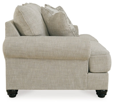 Asanti Loveseat - Pearl Silver
