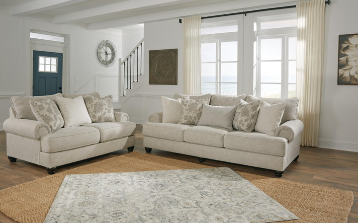 Asanti Sofa, Loveseat and Ottoman - Fog (17)