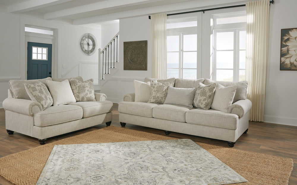 Asanti Sofa, Loveseat and Ottoman - Fog (17)