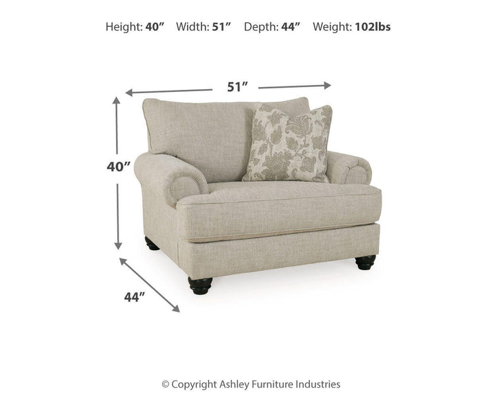 Asanti Oversized Chair - Pearl Silver (7)