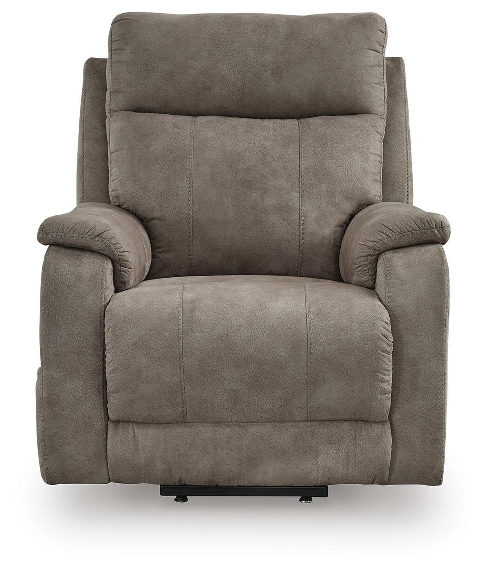 Crestmeade Power Lift Recliner - Dark Gray (4)