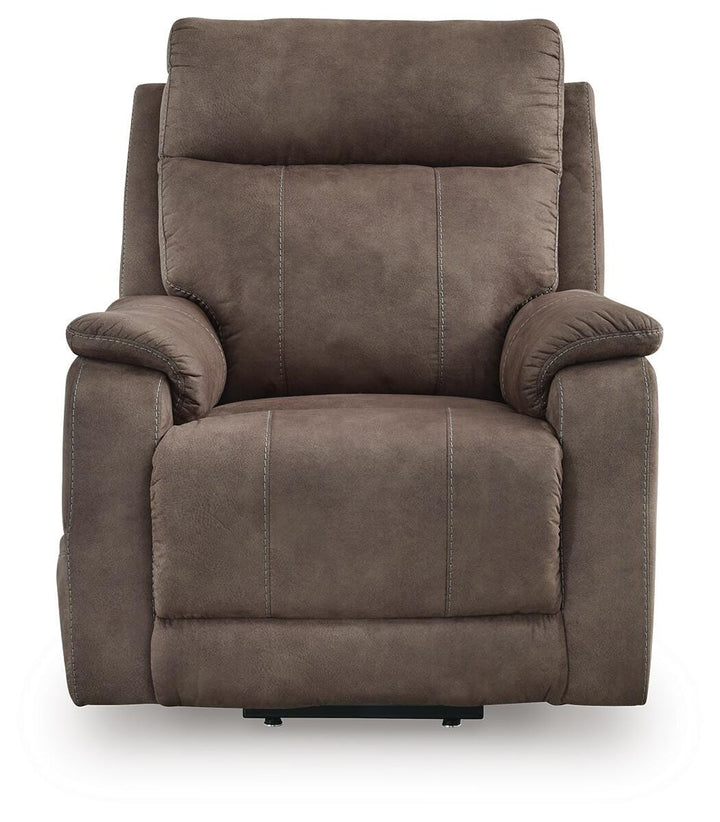 Crestmeade Power Lift Recliner - Dark Brown (4)