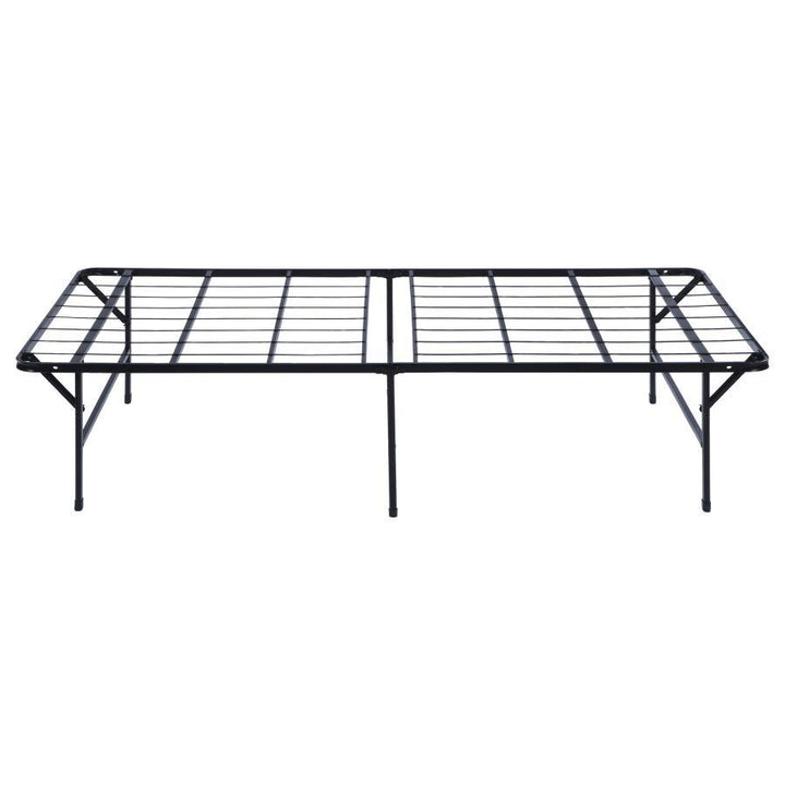 Mabel - Metal Twin Mattress Support Platform Bed - Black