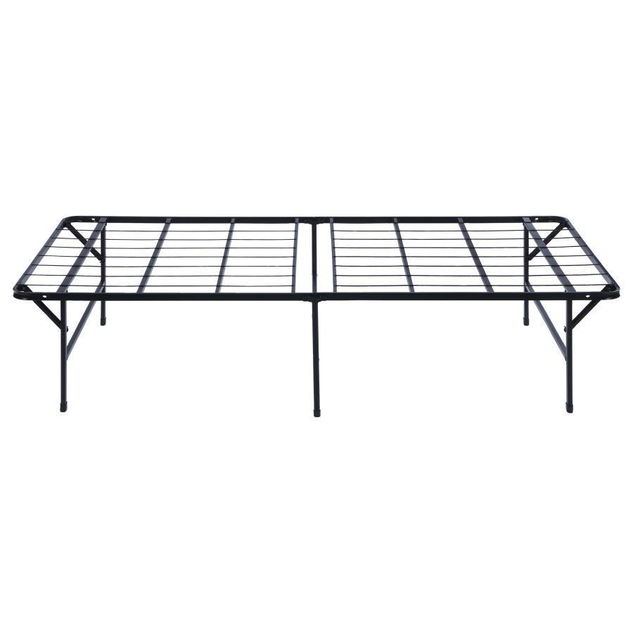 Mabel - Metal Twin Mattress Support Platform Bed - Black