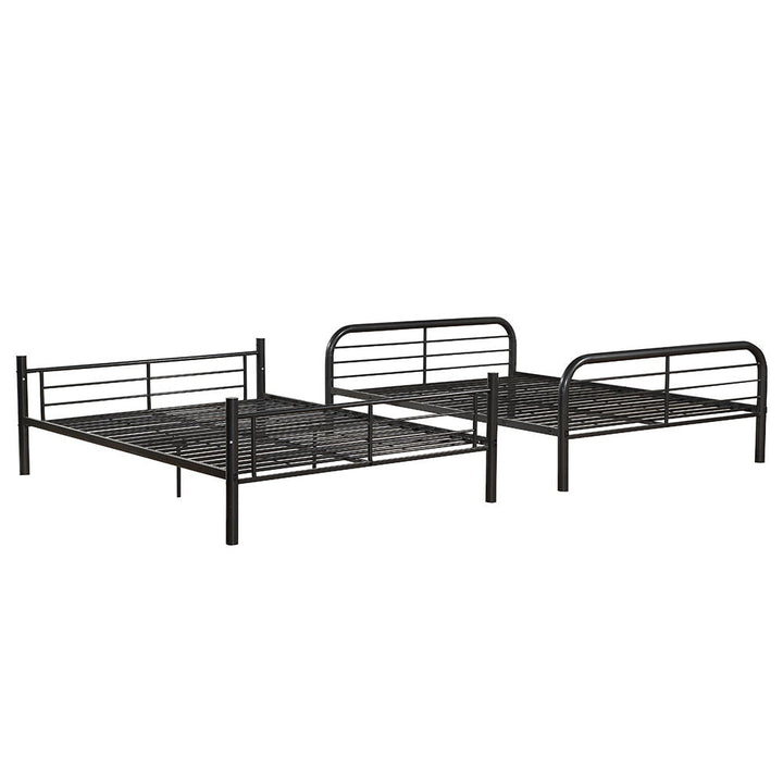 Bristol - Full Over Full Bunk Bed - Gunmetal