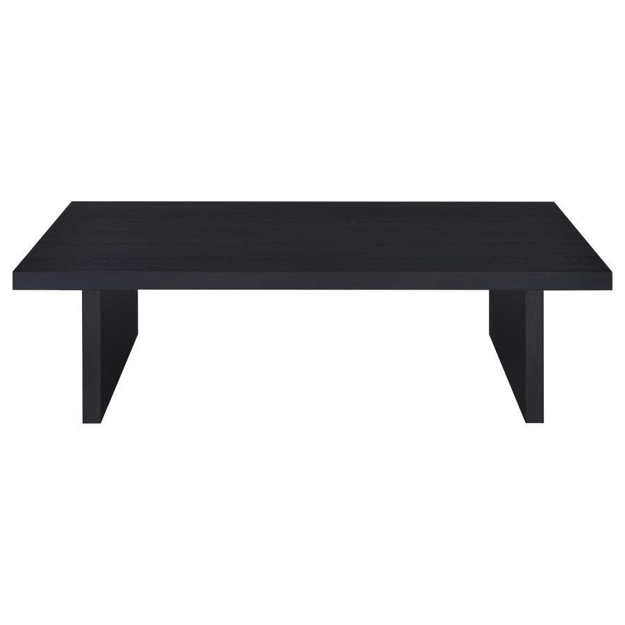 Max - 3 Piece Rectangular Coffee And End Table Set - Black