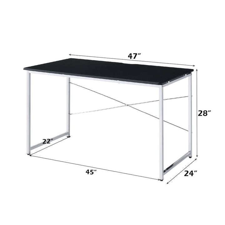 tennos-vanity-desk-same-93195-black-chrome