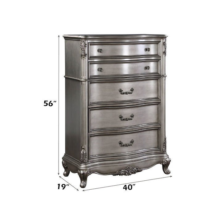 Ariadne - Chest - Antique Platinum