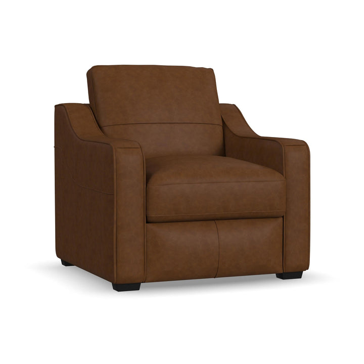 Hudson Leather Chair in Autumn