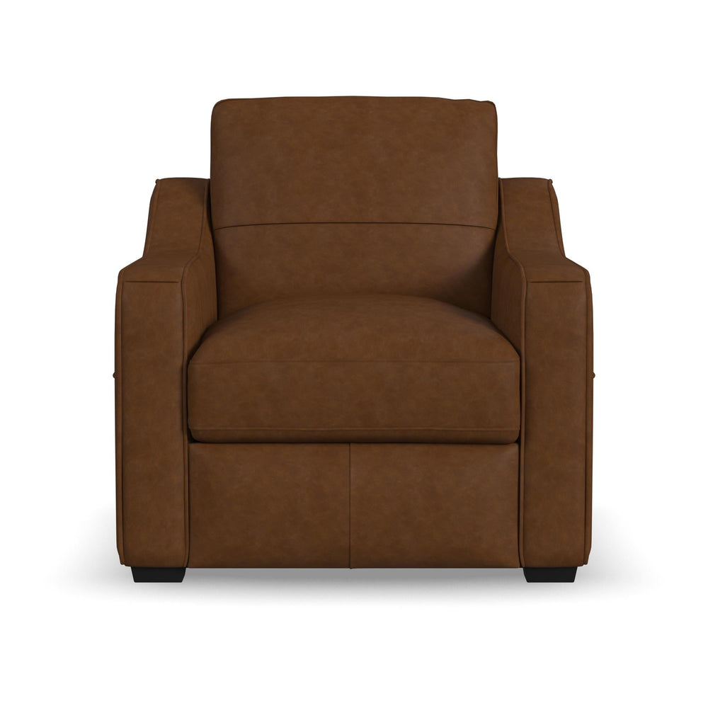Hudson Leather Chair in Autumn