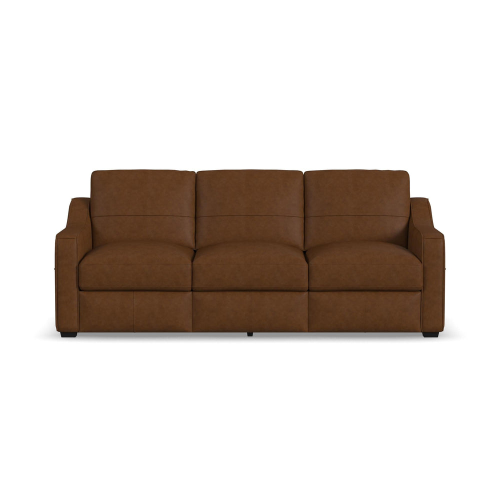 Hudson Leather Sofa in Autumn