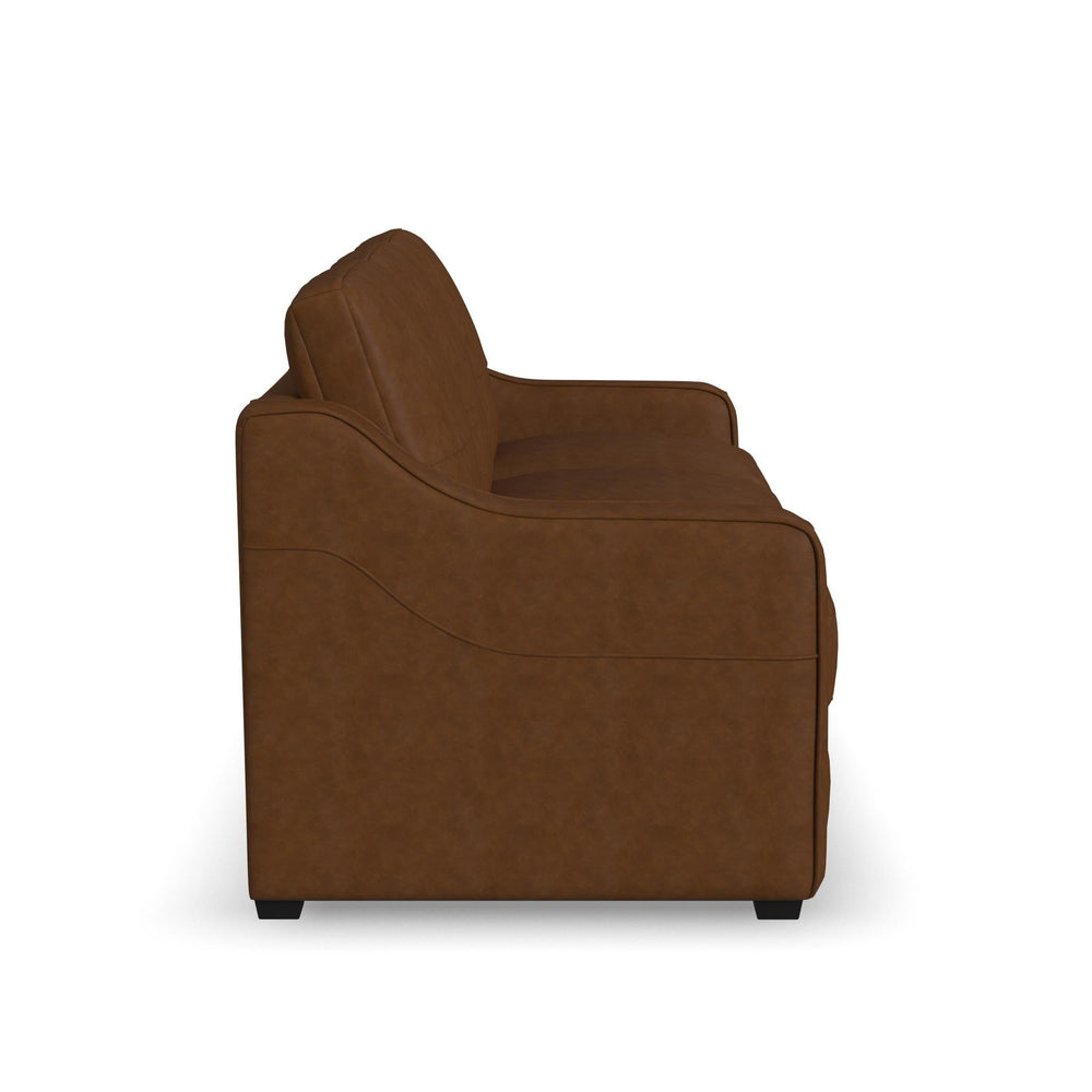 Hudson Leather Sofa in Autumn