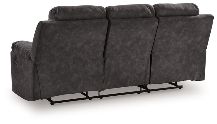 Brysonview - Reclining Sofa - Charcoal