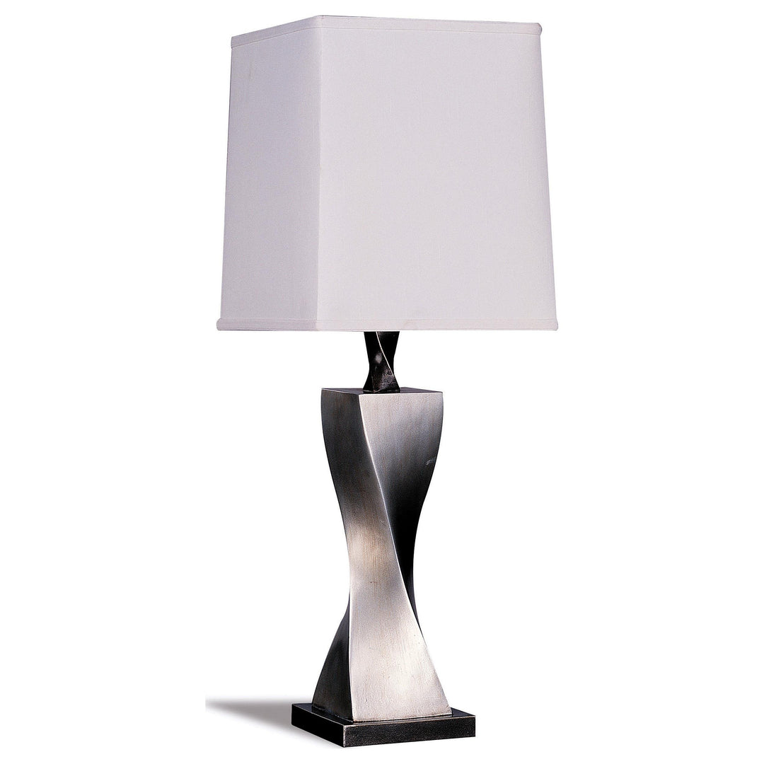 Coaster Furniture 1497 Keene 30-inch Tapered Shade Table Lamp Silver