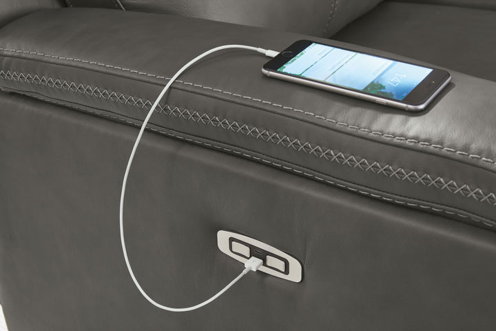 Bleckley - Power Recliner With Adjustable Headrest - Anchor by Ashley Furniture product image