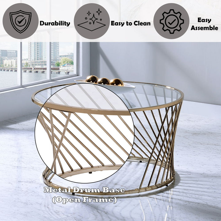 Bluelipe - Coffee Table - Champagne