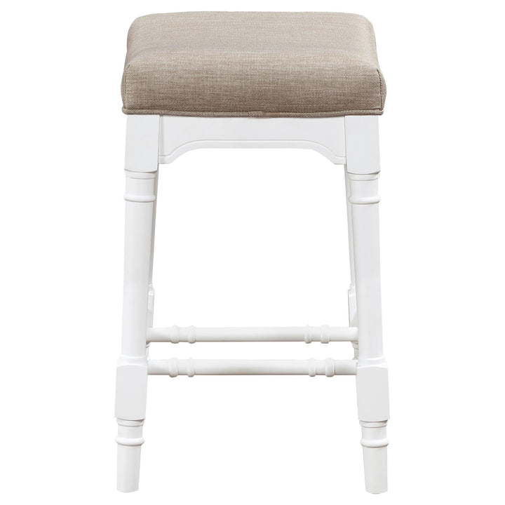 Coaster Furniture 224731KE-S5 Lucia 5-piece Eastern King Bedroom Set Beige and White