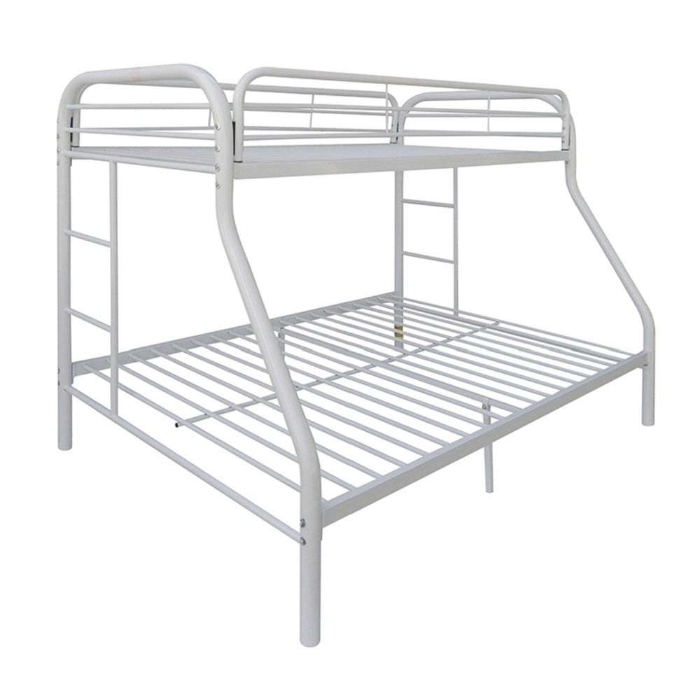 ACME Furniture Tritan Twin Over Full Bunk Bed White