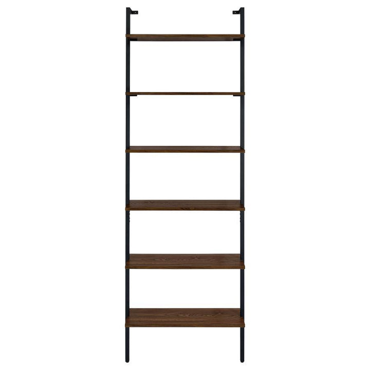 Owens - 3 Piece Wall Mounted Bookshelf Set - Walnut