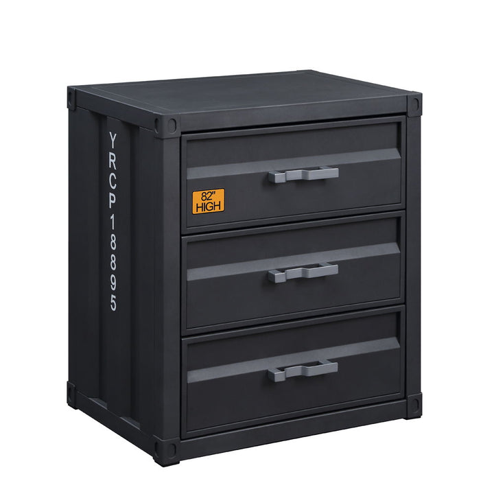 Cargo - Chest With 3 Drawers - Gunmetal