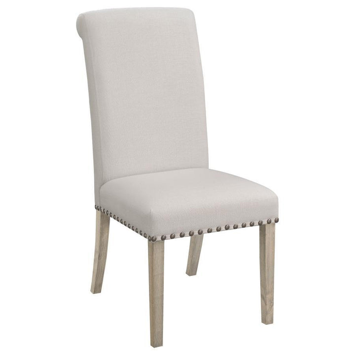 Salem - Fabric Upholstered Dining Side Chair  - Beige