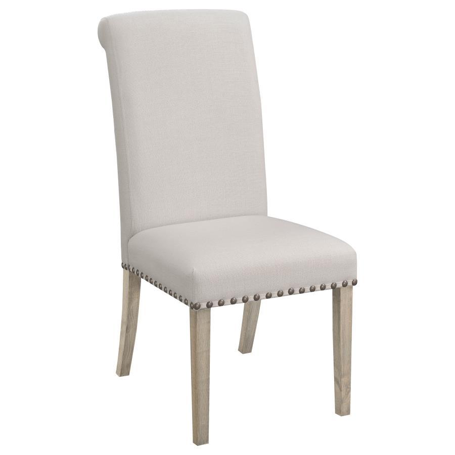 Salem - Fabric Upholstered Dining Side Chair  - Beige