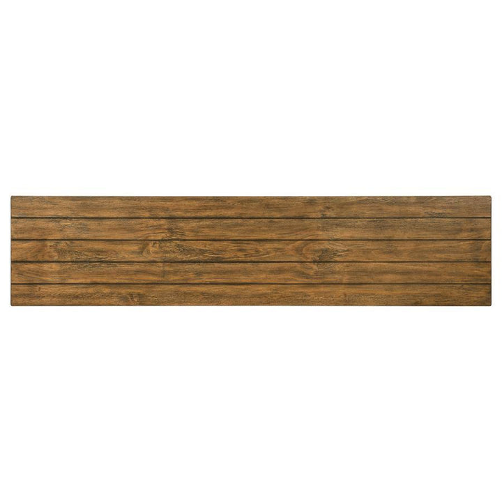 Payne - TV Stand Media Console - Distressed Brown