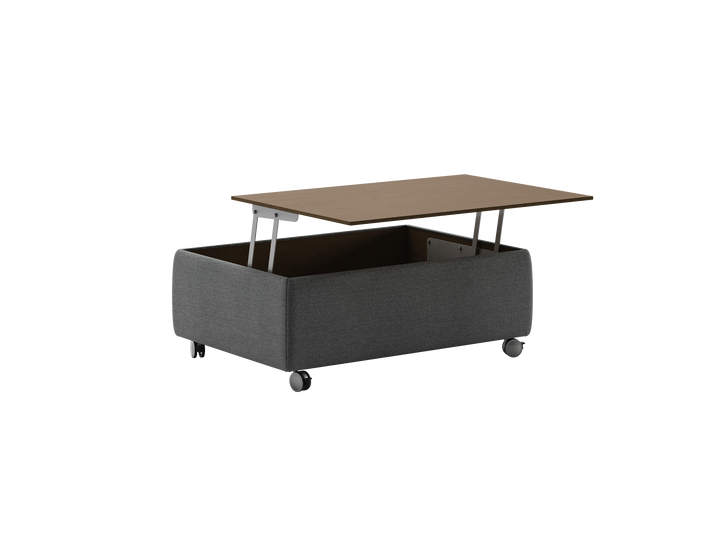 Luonto Functional studio - Functional-Table Fun-481 901-6-Caster Open Angle