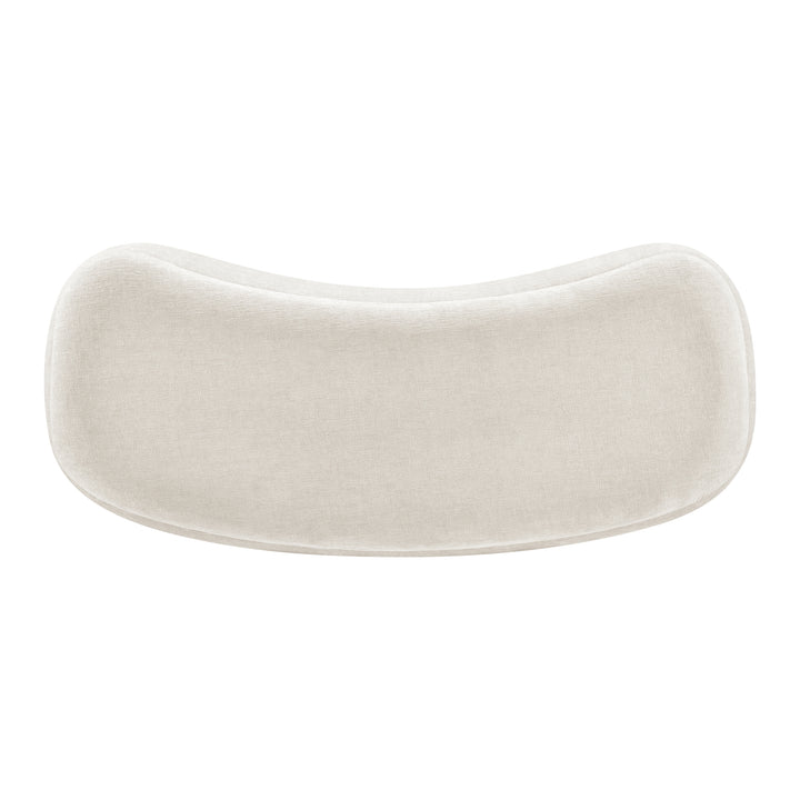 Leony Chenille Storage Bench - Seneca Beige - view 8
