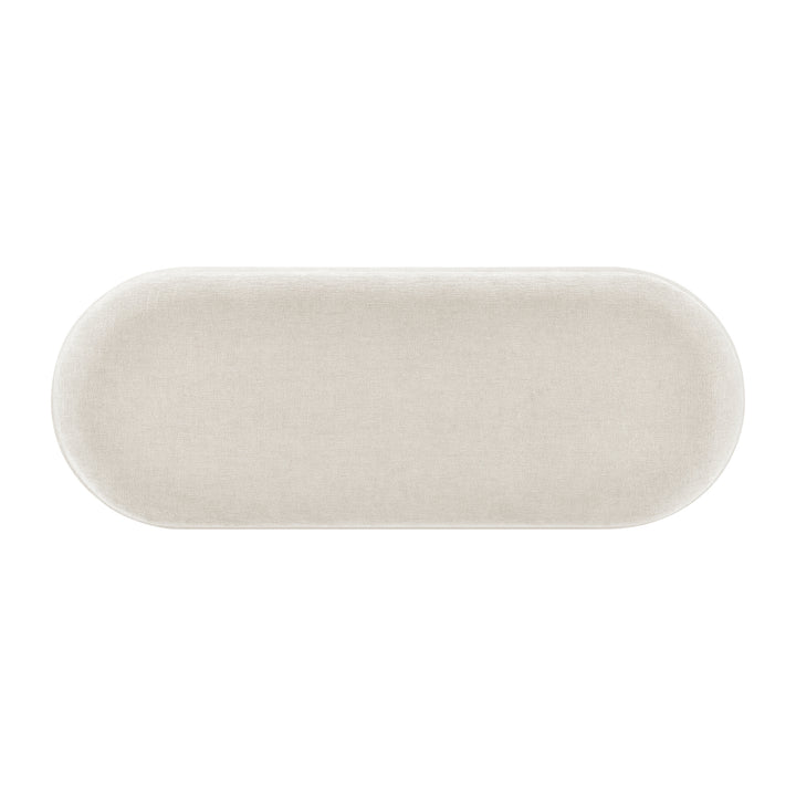 Ayleen Chenille Storage Bench - Seneca Beige - view 7