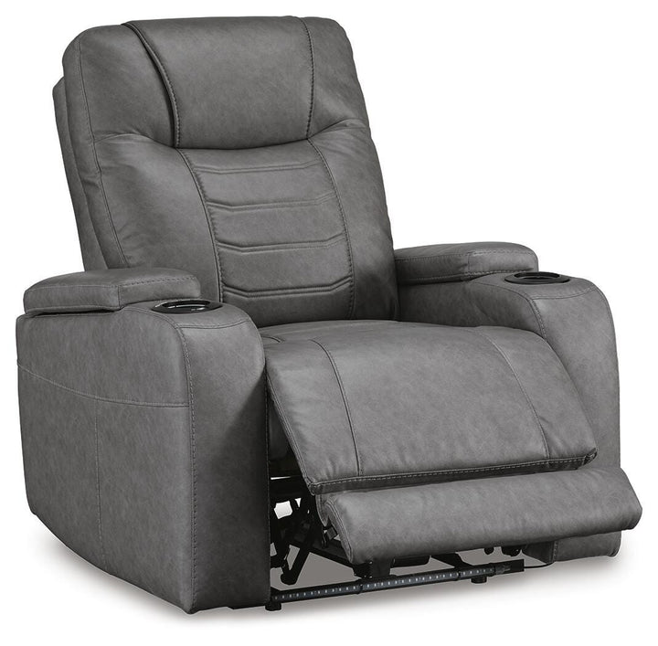 Schooner Rocks Power Recliner - Dark Gray (3)