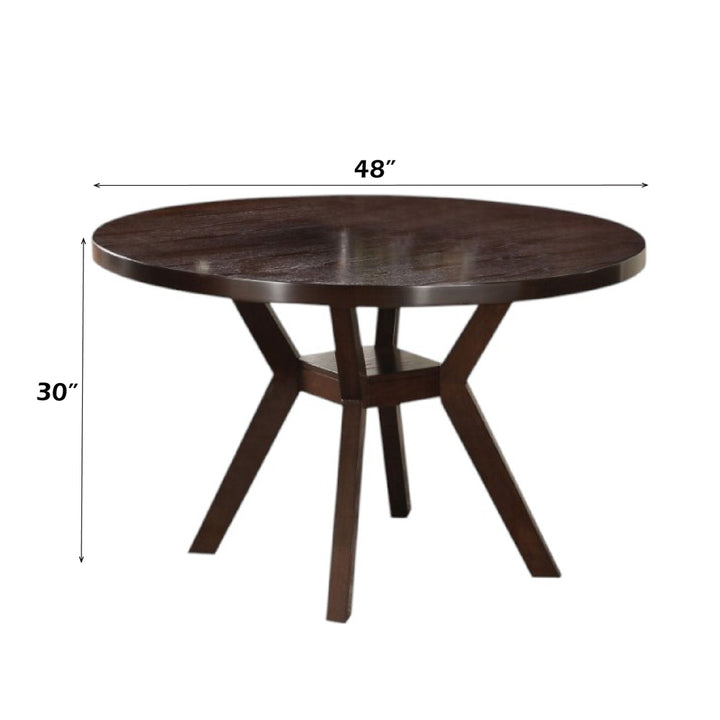 Drake Dining Table in Espresso - dimensions