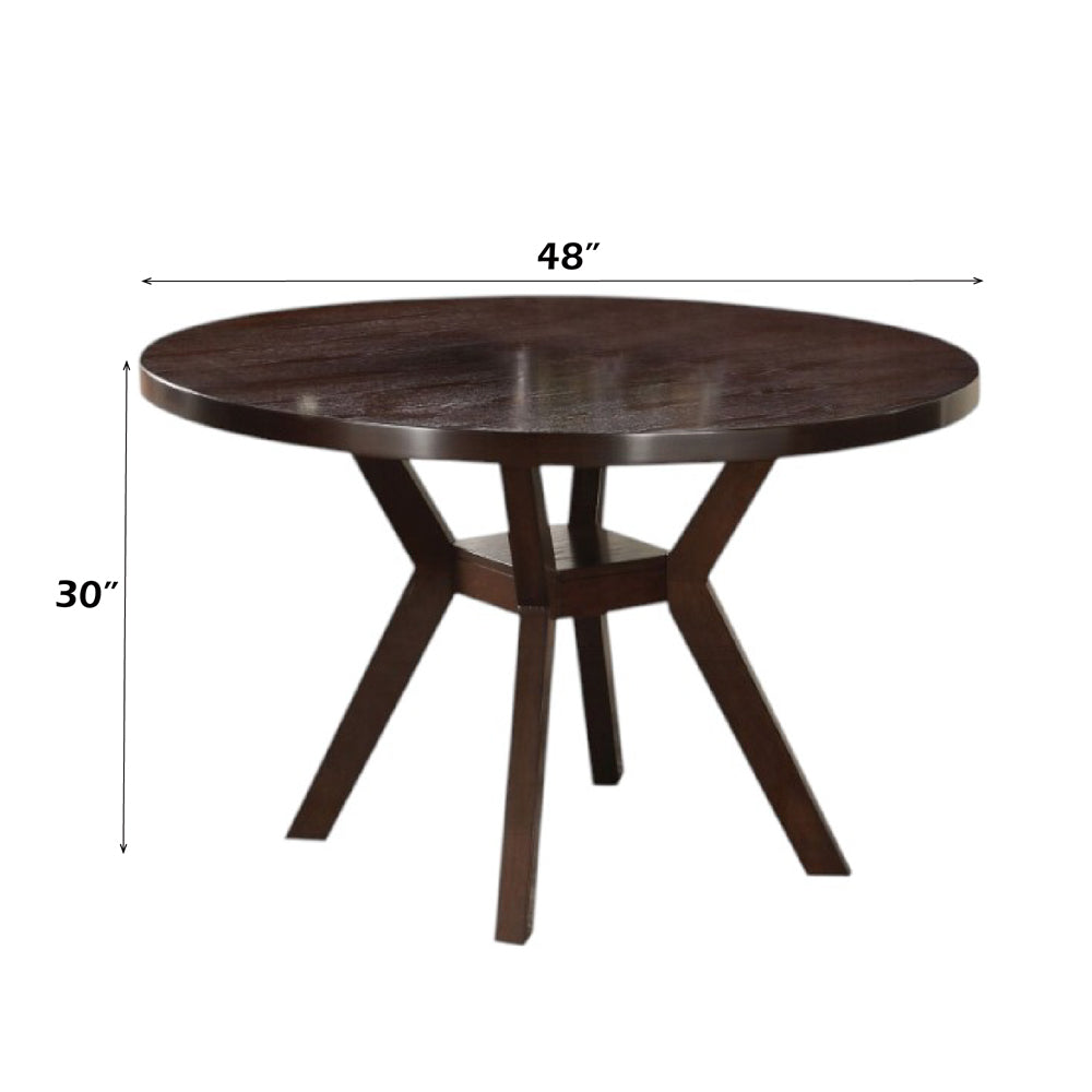 Drake Dining Table in Espresso - dimensions