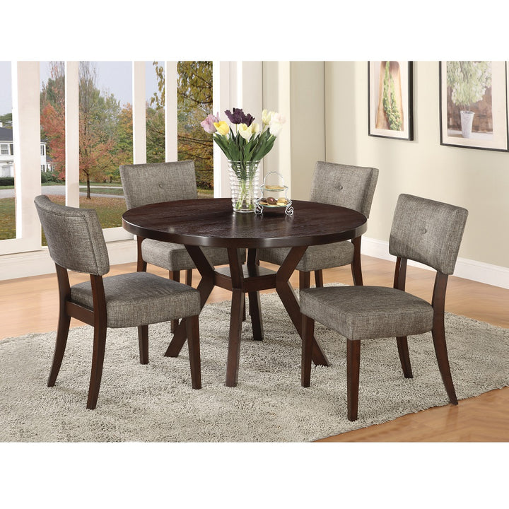 Drake Dining Table in Espresso - lifestyle