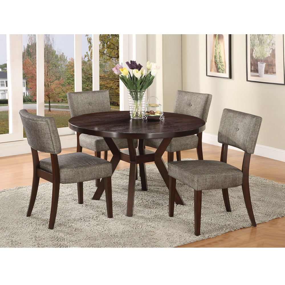 Drake Dining Table in Espresso - lifestyle