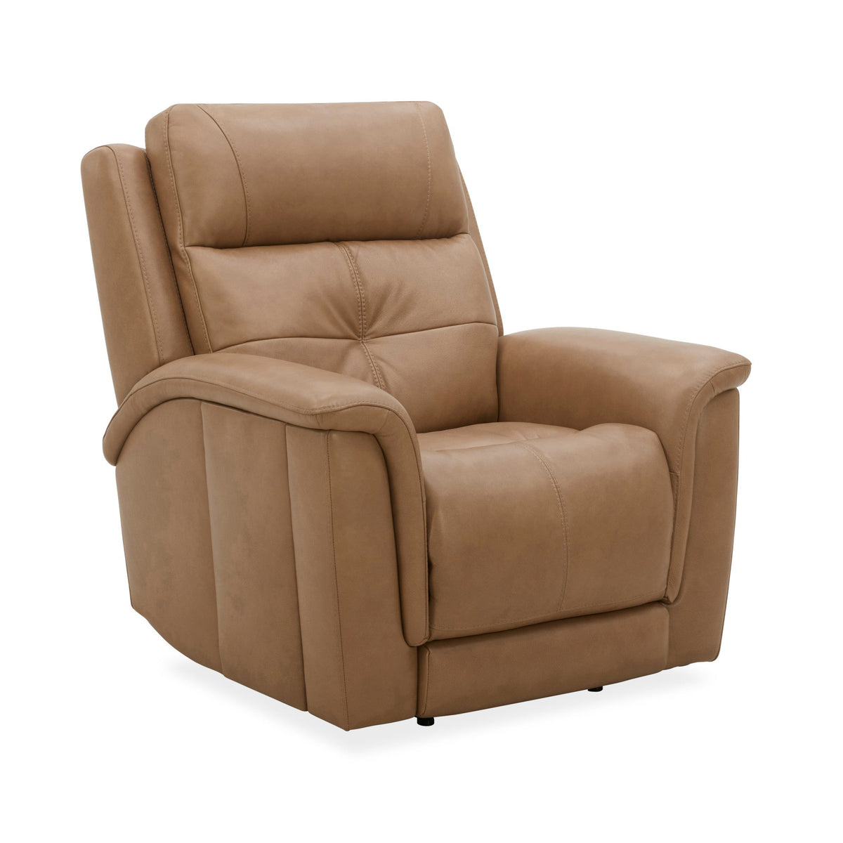 Ranger Leather Power Recliner with Power Headrest, Lumbar, Heat & Massage in Oakridge