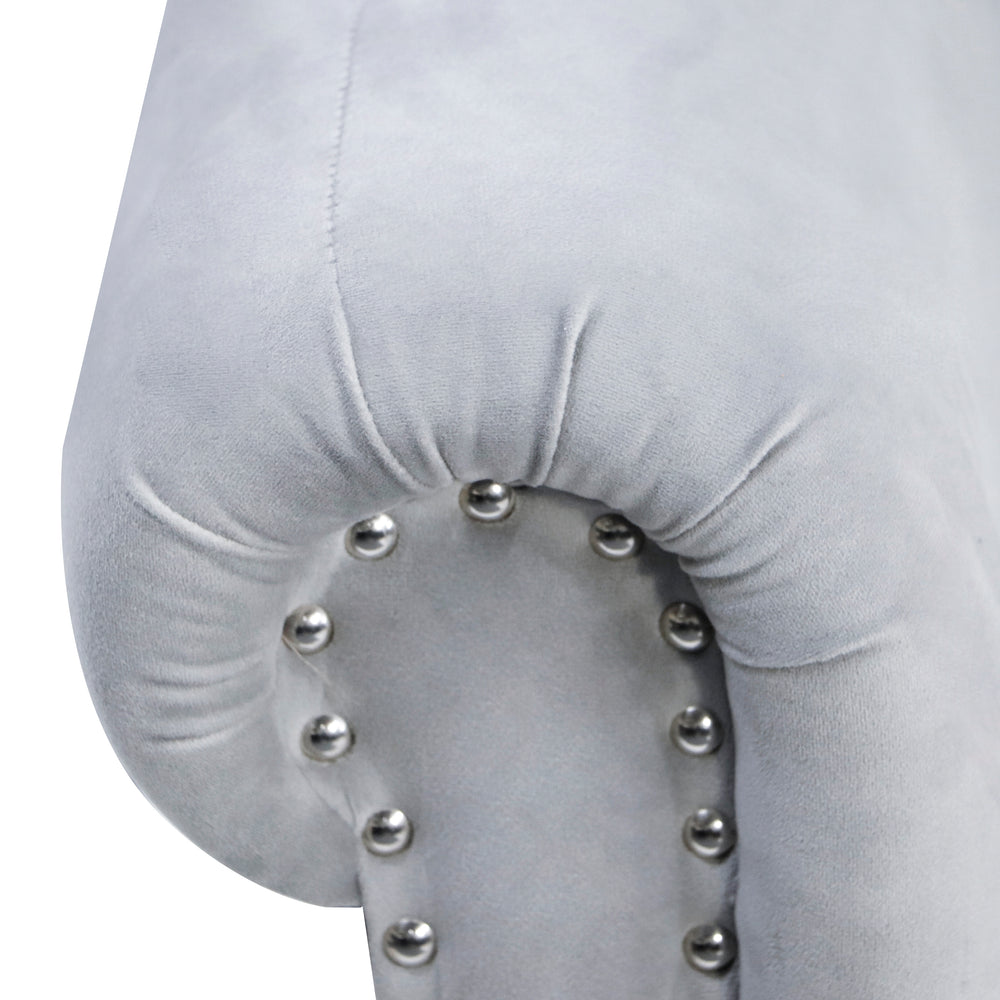 grey-velvet-lounge-chaise-with-storage-pillow-modern-upholstered-rolled-arm