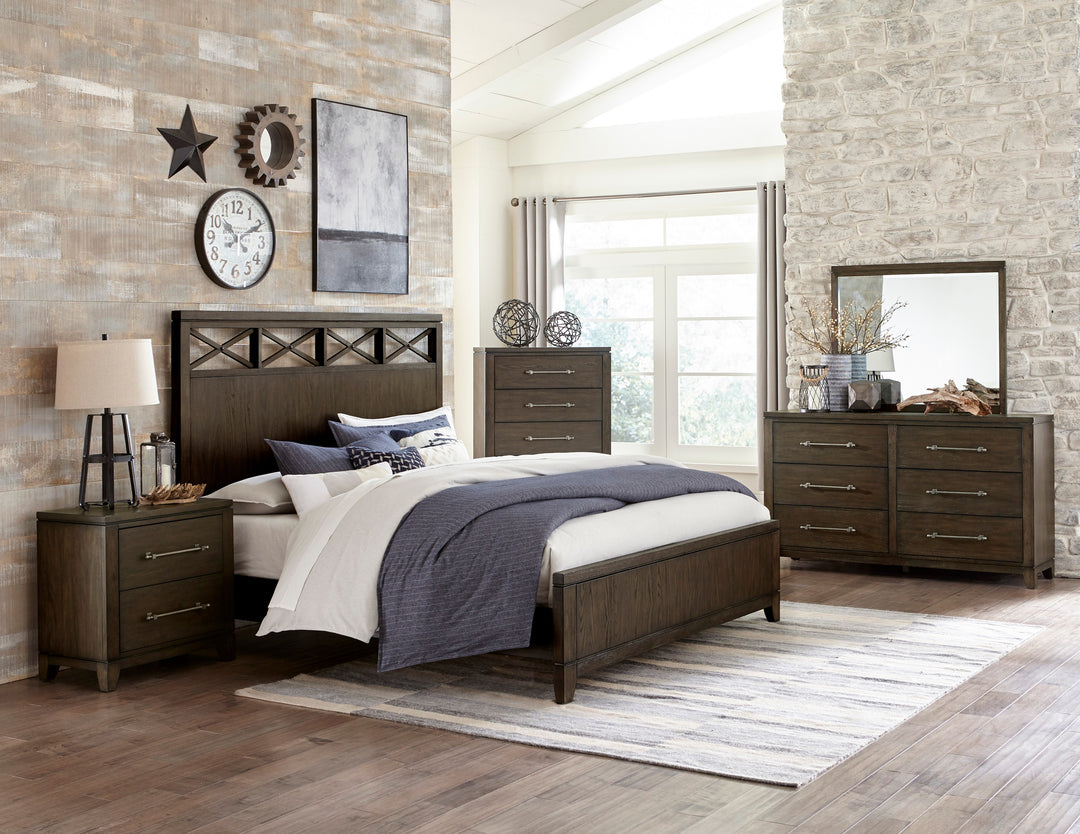 Griggs Brown Nightstand