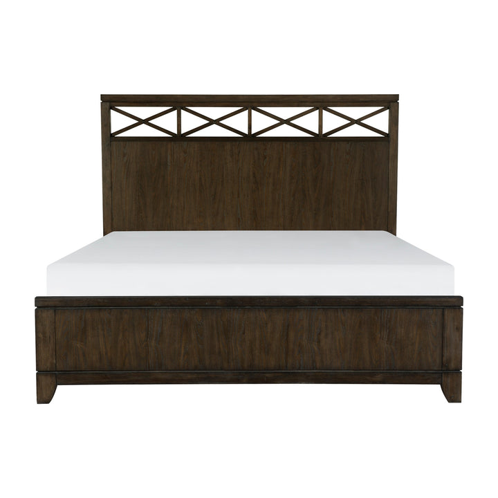 Griggs Brown Queen Bed
