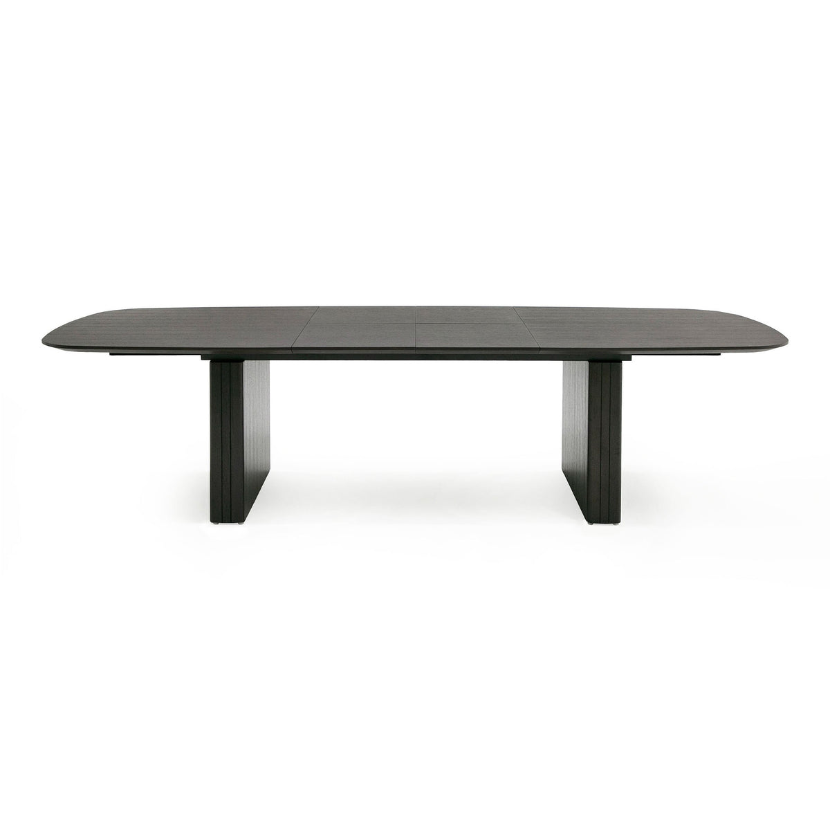 Calhoun - Modern Smoked Oak Extendable Dining Table