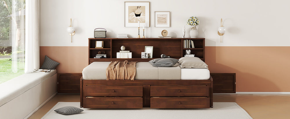 wooden-captain-bed-with-built-in-storage-shelves-4-drawers-and-2-cabinets-antique-brown-full-size