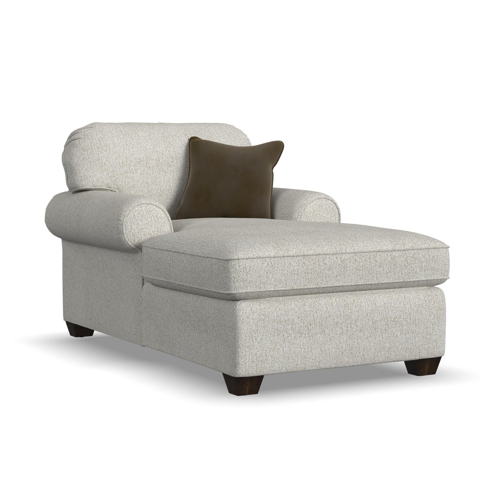 Thornton Chaise Lounge White