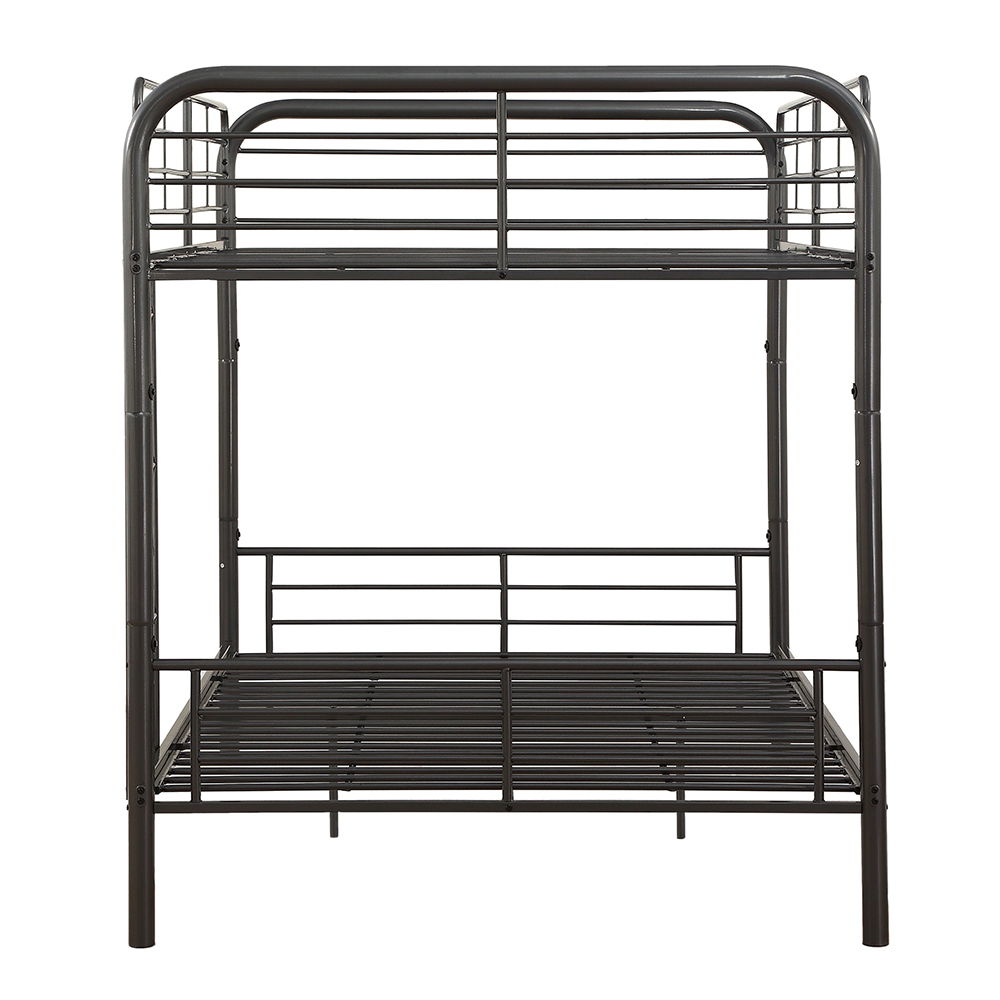 Bristol - Full Over Full Bunk Bed - Gunmetal