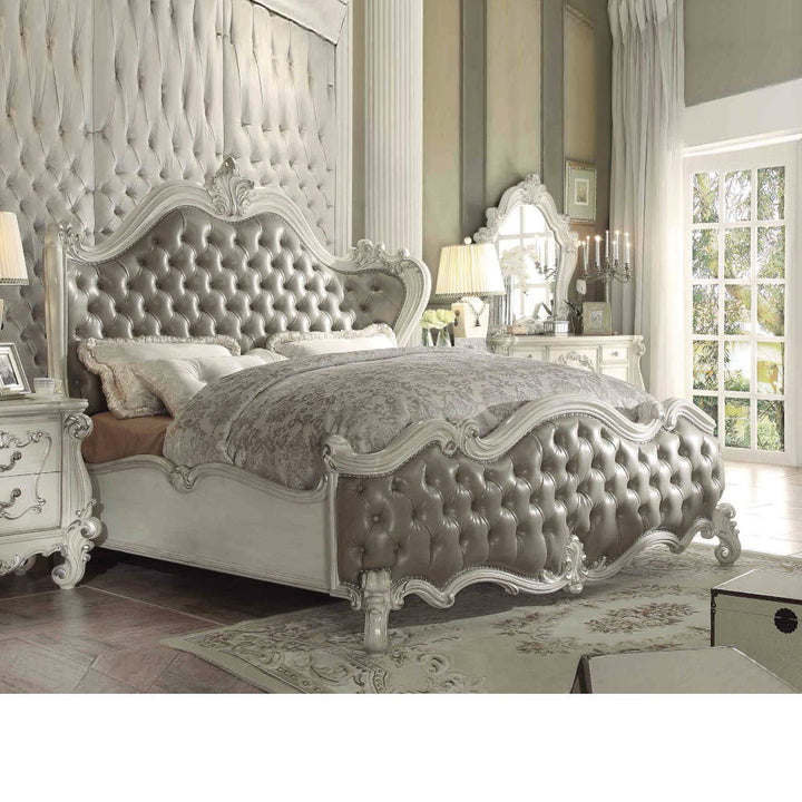 versailles-queen-bed-vintage-gray-synthetic-leather-bone-white