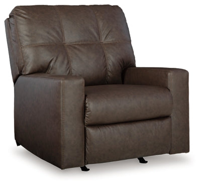 Barlin Mills Recliner - Dark Brown - Dark Brown
