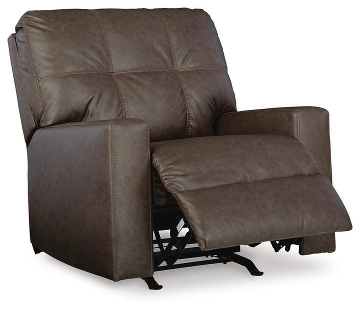 Barlin Mills Recliner - Dark Brown (3)