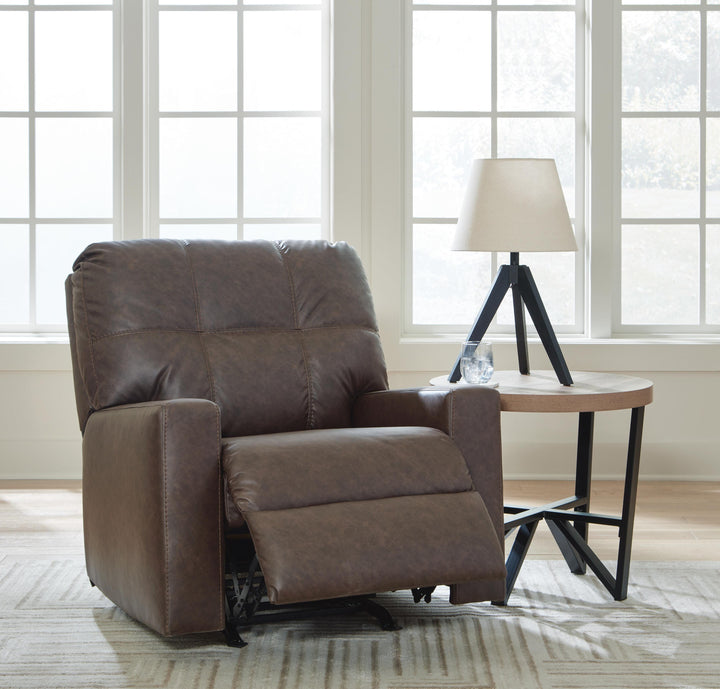 Barlin Mills Recliner - Dark Brown (9)