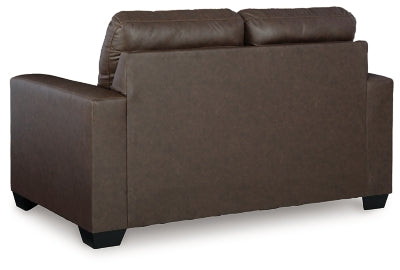 Barlin Mills Loveseat - Dark Brown